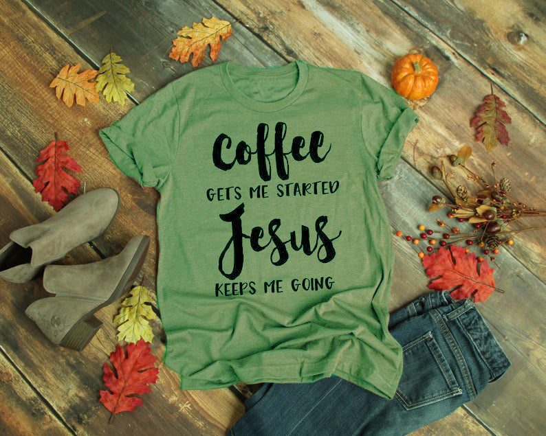 Jesus slogan T-shirt