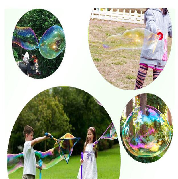 Big Size 46cm Outdoor Toys Long Bubble Machine Gun Bar Sticks Without Water Western Sword Shape For Kids Soap Bubble Toy