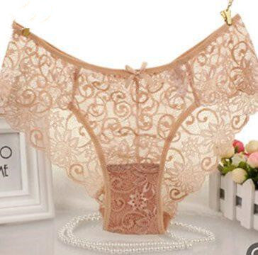 Sexy Lace Lace Transparent Underpants Lady