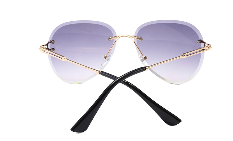 foreign trade rimless Sunglasses