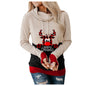 Christmas Mosaic long sleeve hoodie