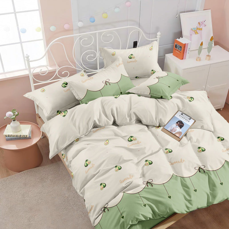 Student Dormitory Skin-friendly Brushed Individual Quilt Cover