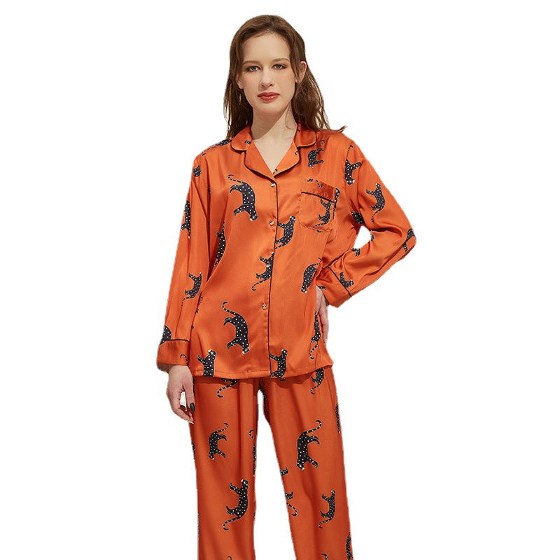 Kvindemode Casual Printing Homewear Suit