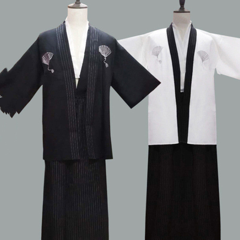 Kimono Men's Cooking Clothes Traditional Costumes