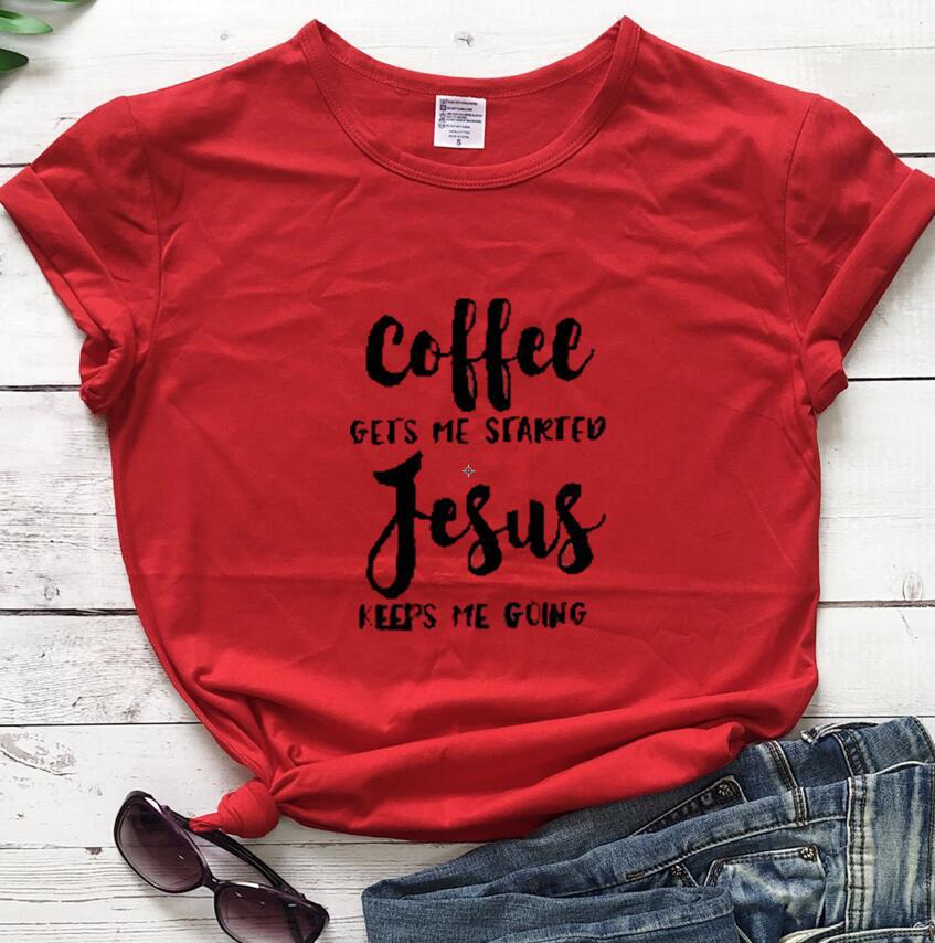 Jesus slogan T-shirt