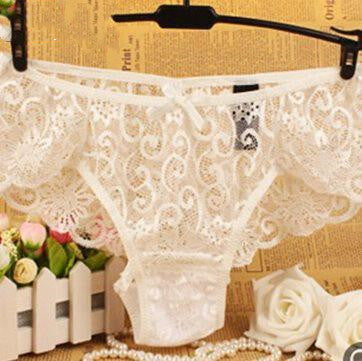 Sexy Lace Lace Transparent Underpants Lady