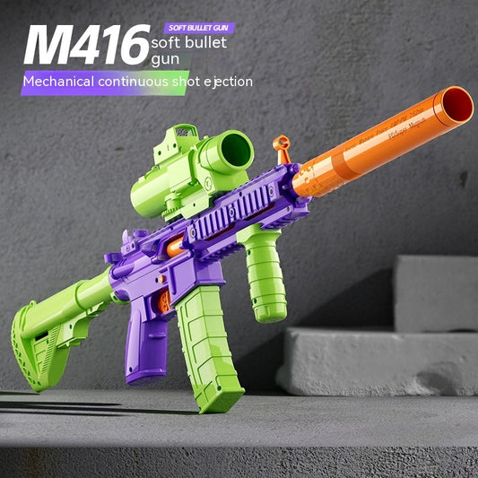 Throwing Shell M416 Radish Gun Soft Bullet Gun Toy