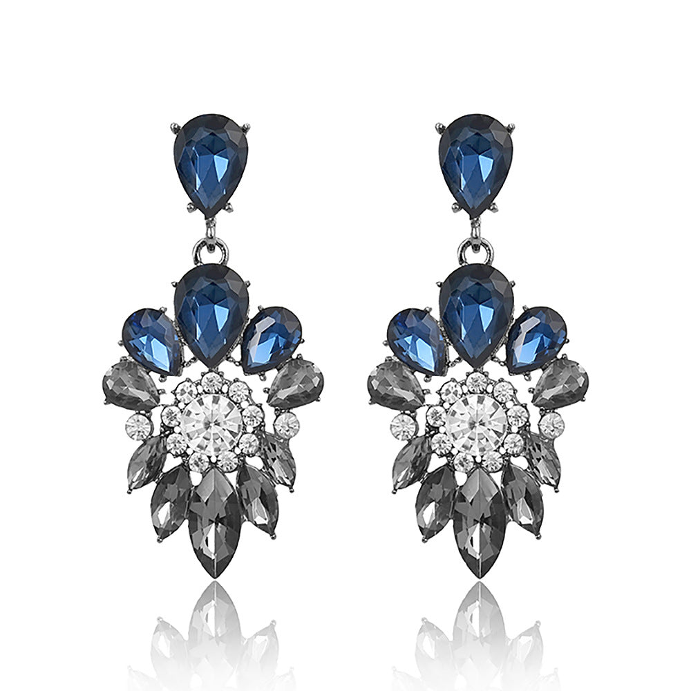 Fashion Japanese And Korean Crystal Earrings Earrings Party Banquet Earrings