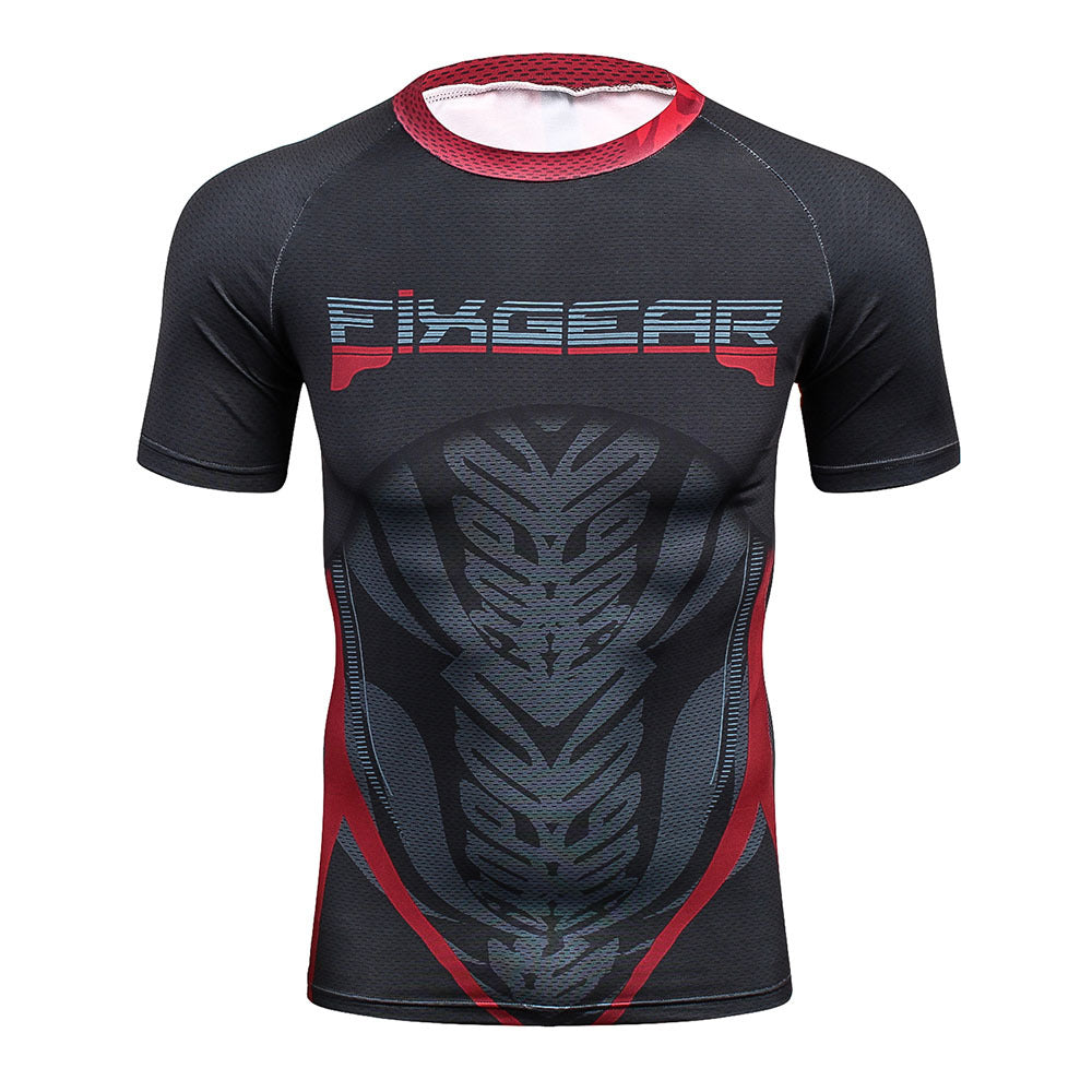 Fitness printed T-shirt
