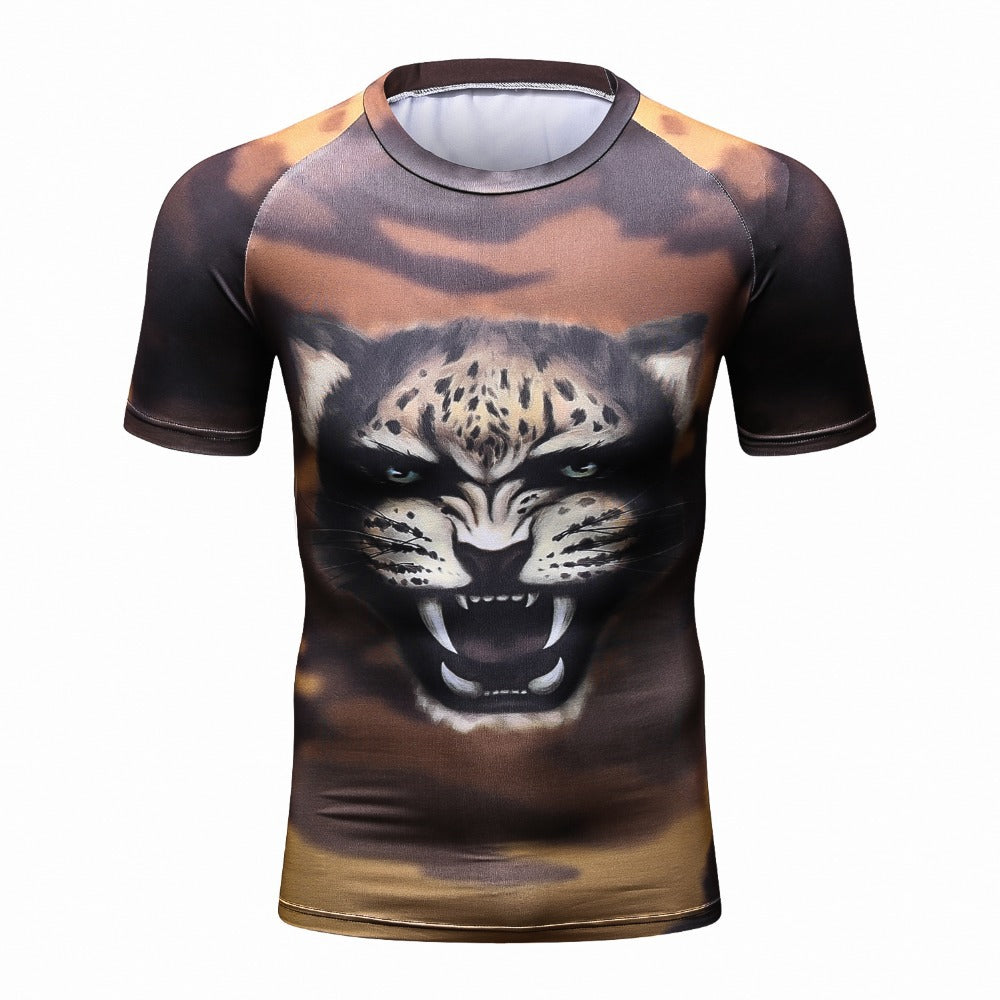 Fitness printed T-shirt