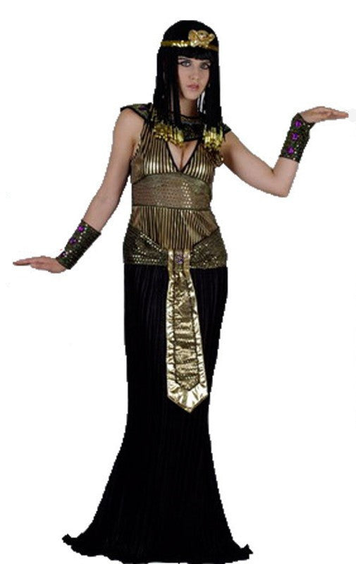 Carnival Party Exotic Cleopatra Cosplay Egyptian Pharaoh Costumes For Men Women Princess Christmas Party Dress