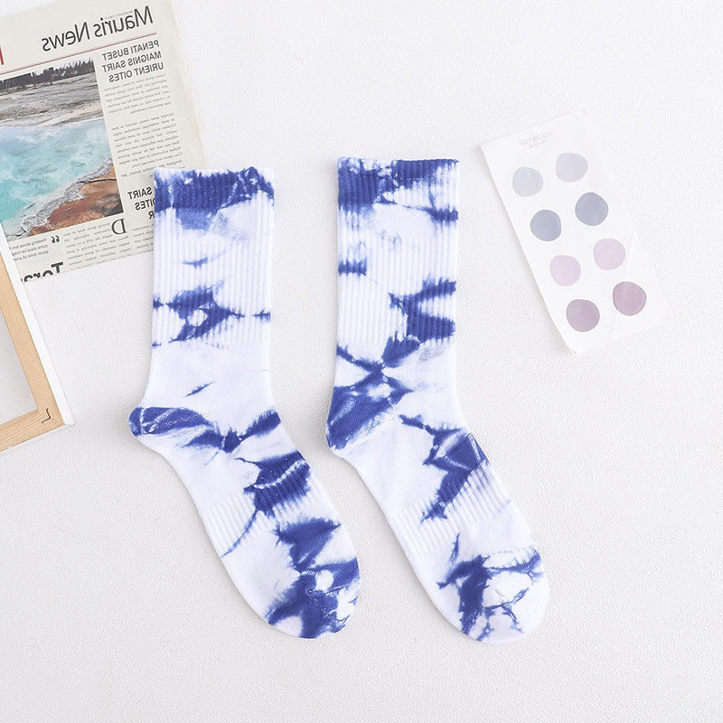 Trendy Tie Dye Socks For Men And Women