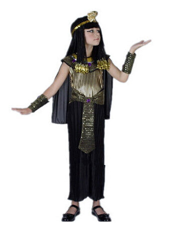 Carnival Party Exotic Cleopatra Cosplay Egyptian Pharaoh Costumes For Men Women Princess Christmas Party Dress