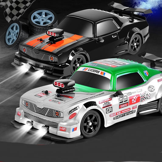 Remote Control Car Four-wheel Drive Drift Racing Car With Light Spray Boy Toy Remote Control Toy Car