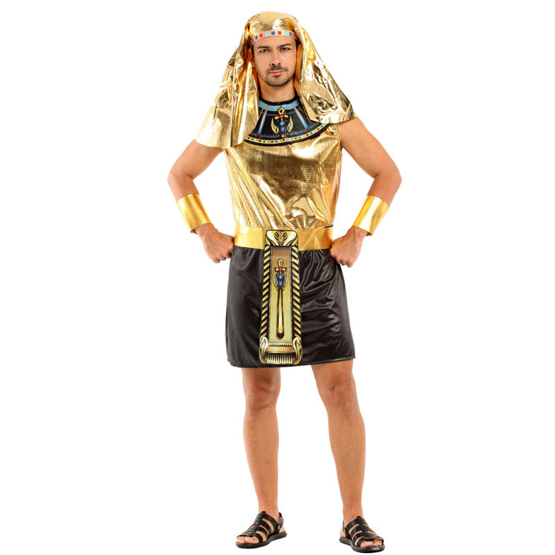 Halloween Cosplay Costume Masquerade Cleopatra Costumes Indian Queen Princess Costumes