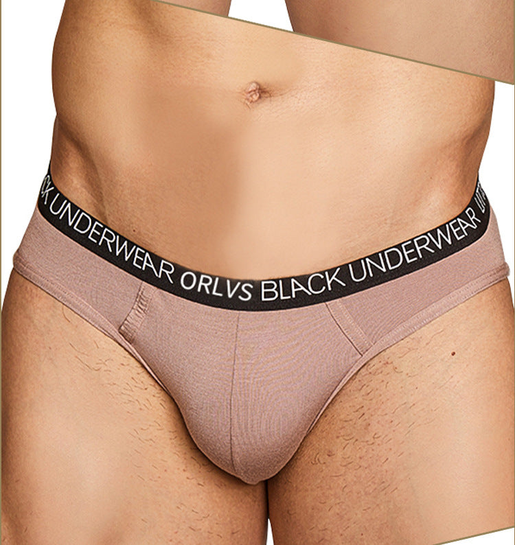 Men's Low Waist Thin Underpants Modal