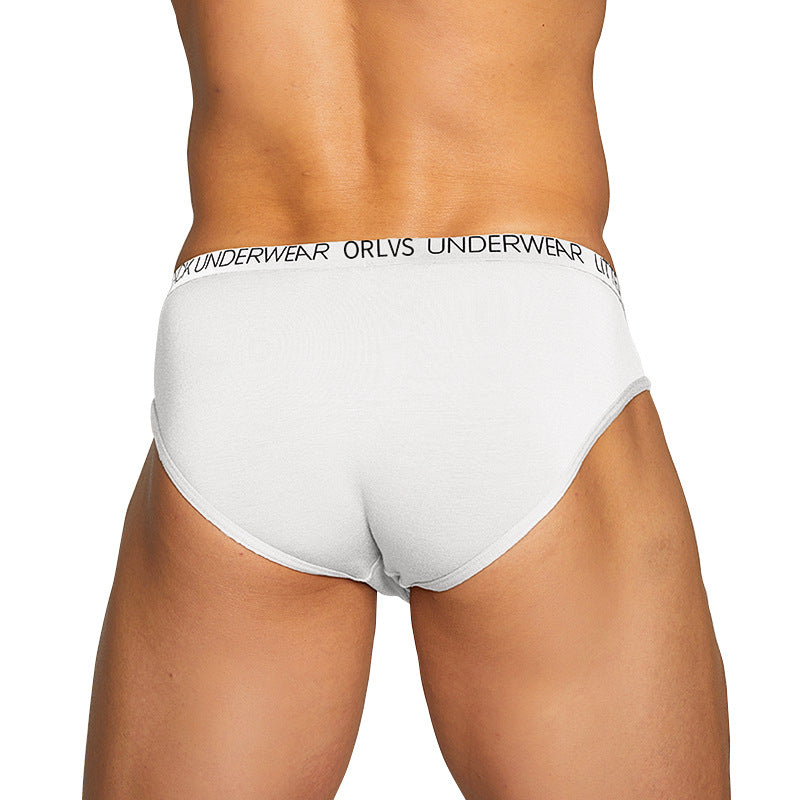 Men's Low Waist Thin Underpants Modal