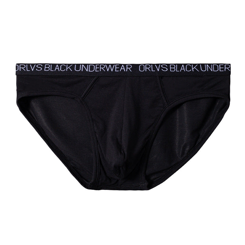 Men's Low Waist Thin Underpants Modal