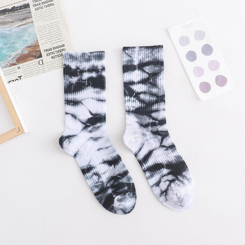 Trendy Tie Dye Socks For Men And Women