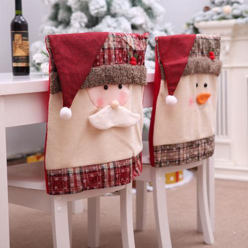 High quality Christmas Chairs Set Christmas goods table decorated Christmas hat in large quantities