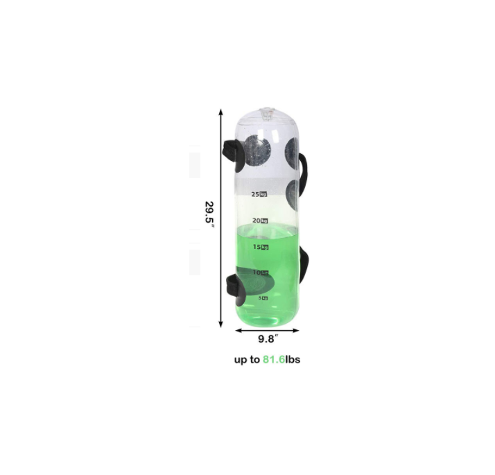 便攜式負重健身可調式水袋