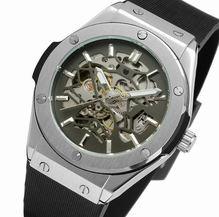 Hollow mechanical watch men's watch