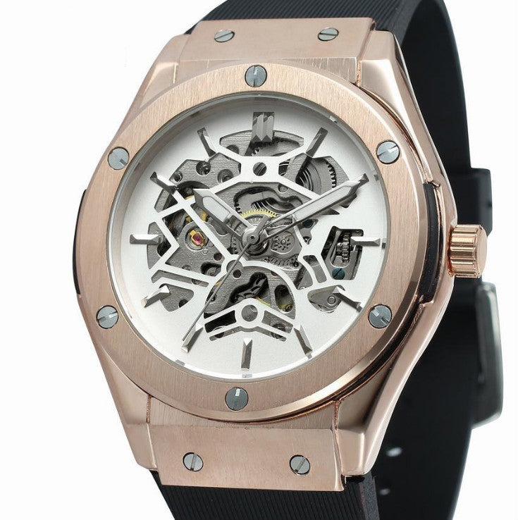 Hollow mechanical watch men's watch