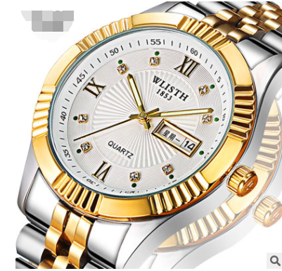 Business Men's Watch Female Waterproof Non-Mechanical Watch