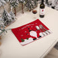 Christmas Placemat Family Table Atmosphere Decoration Supplies