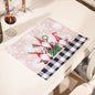 Christmas Placemat Family Table Atmosphere Decoration Supplies