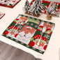 Christmas Placemat Family Table Atmosphere Decoration Supplies