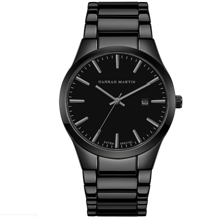 Fashion trend men's watch quartz watch steel belt men's watch