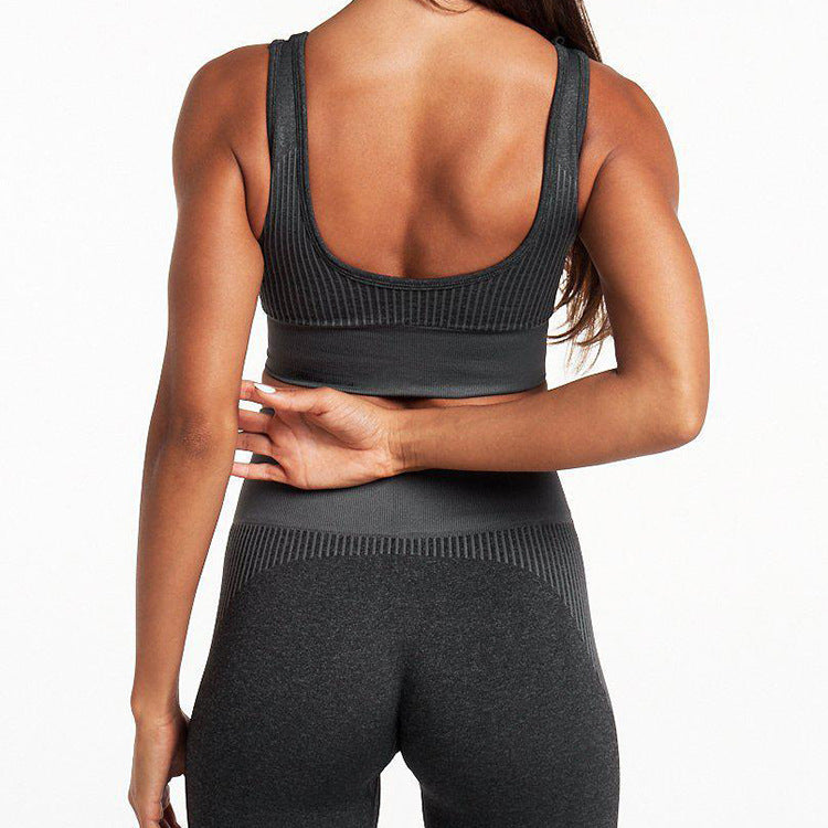 Seamless shorts fitness suit