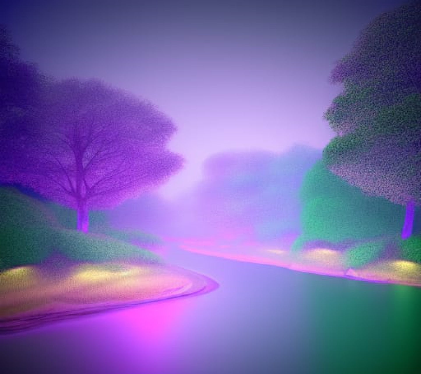 Purple river
