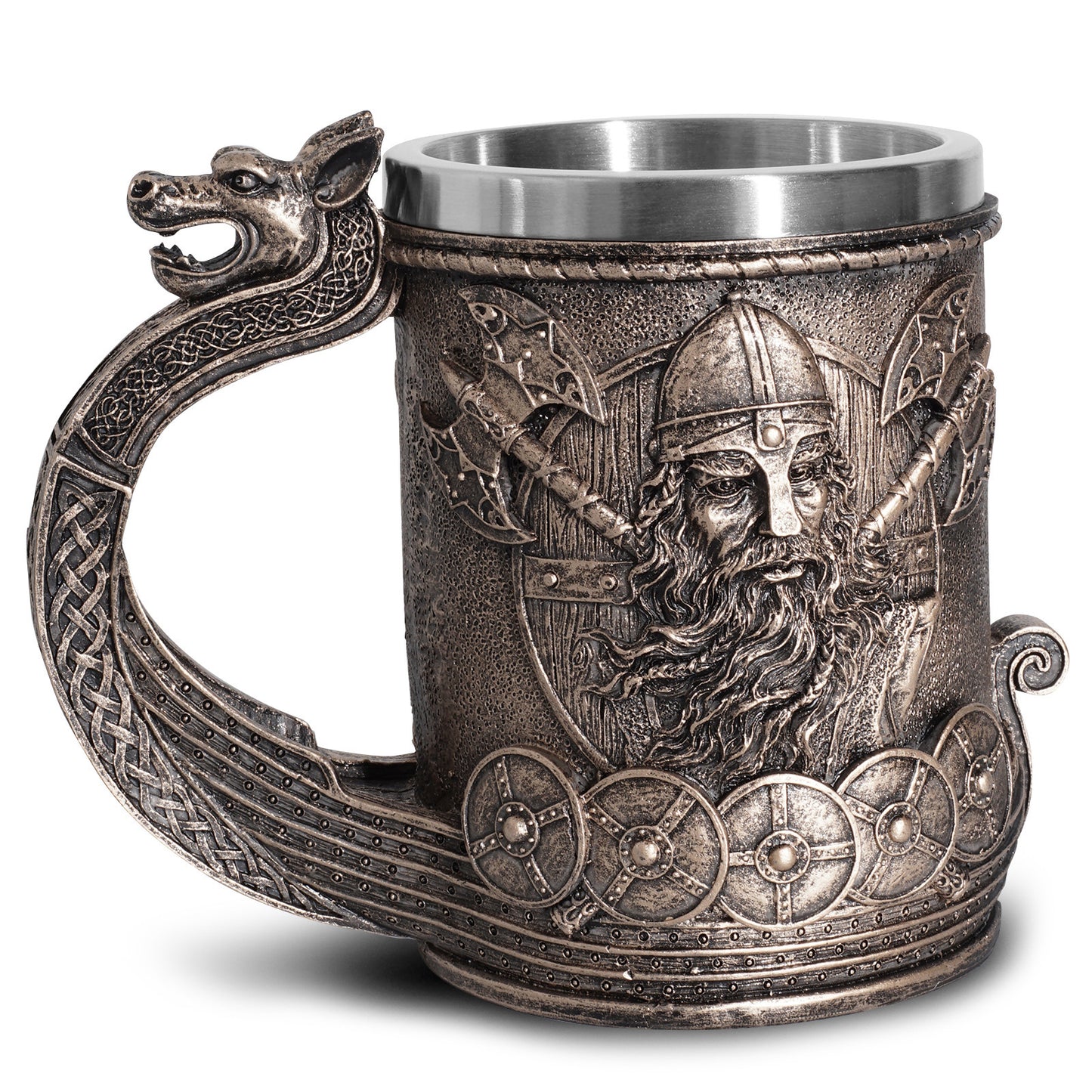 Creative Viking Pirate Beer Steins Resin Craft