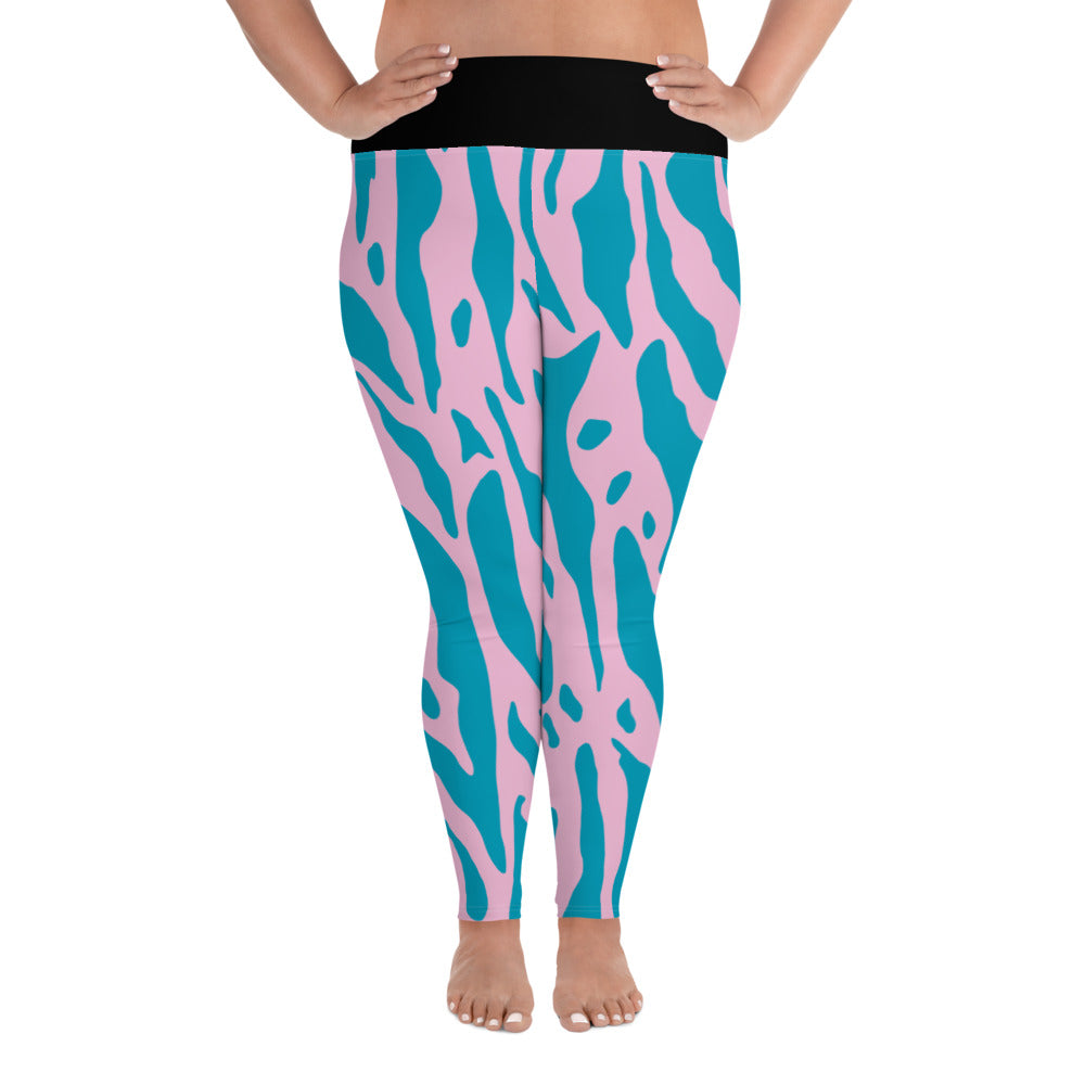 All-Over Print Plus Size Leggings