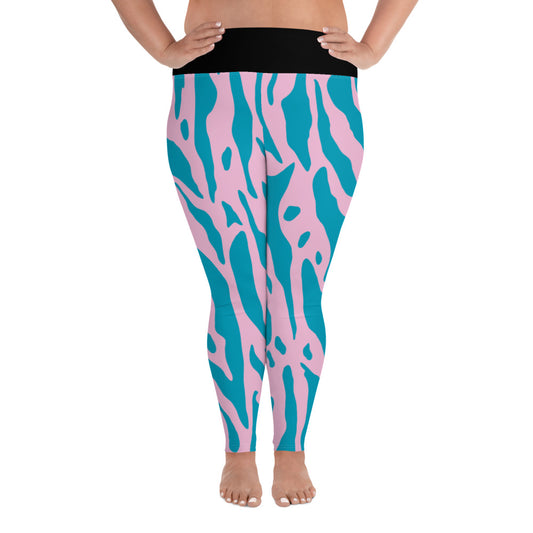 All-Over Print Plus Size Leggings