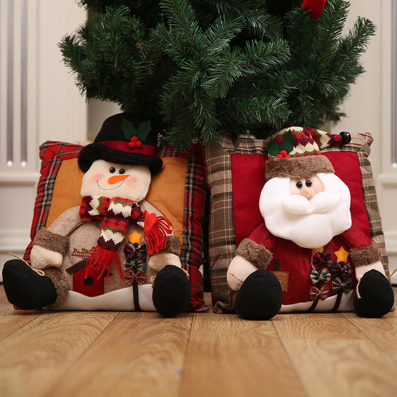 Christmas Doll Pillow Christmas