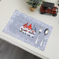 Christmas Placemat Family Table Atmosphere Decoration Supplies