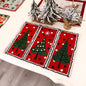 Christmas Placemat Family Table Atmosphere Decoration Supplies